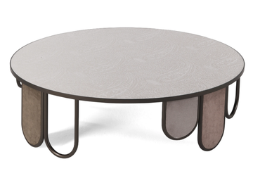 CHANDRA - Round iron coffee table by ETRO Home Interiors - view 2